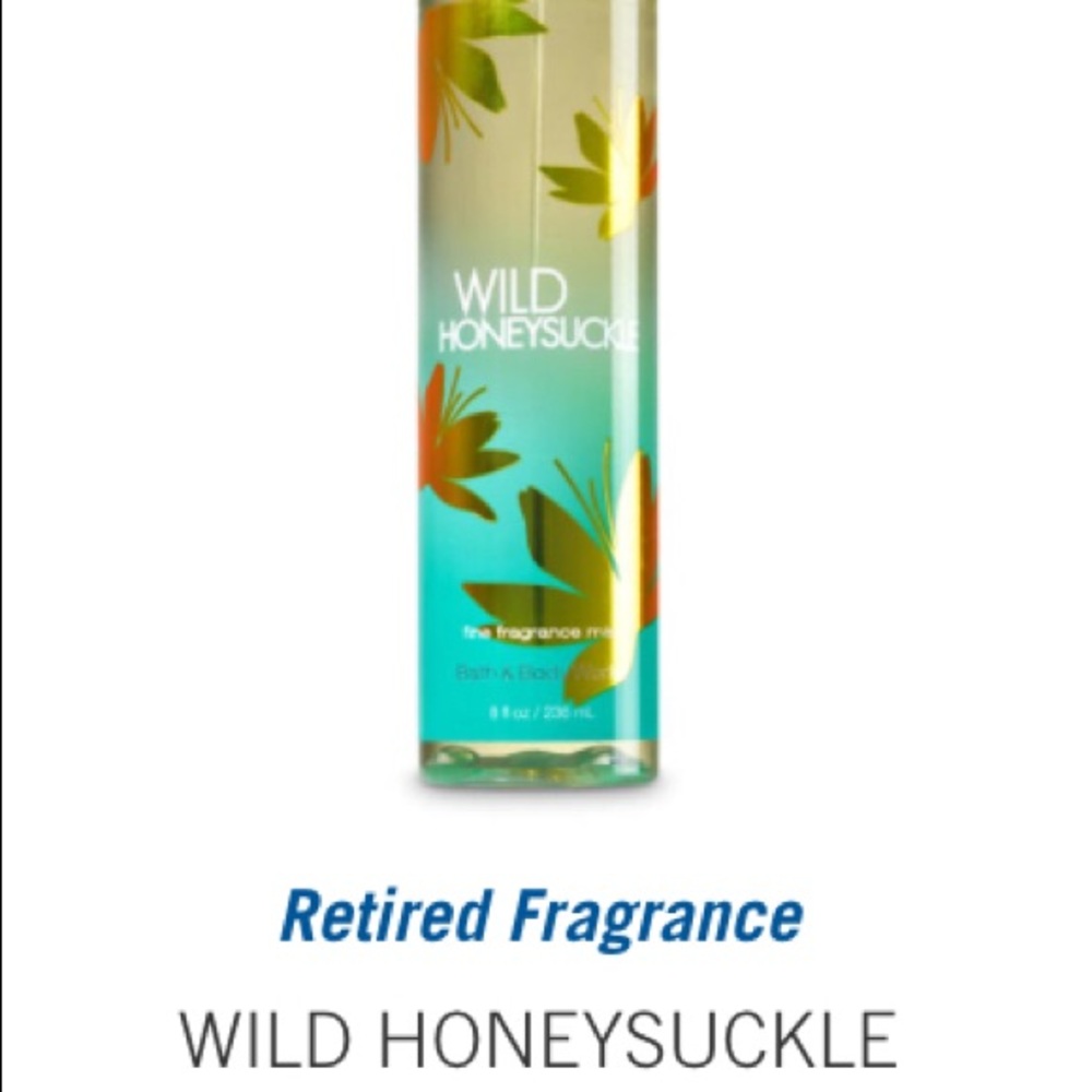 Brand new Wild Honeysuckle fine Fragrance mist.